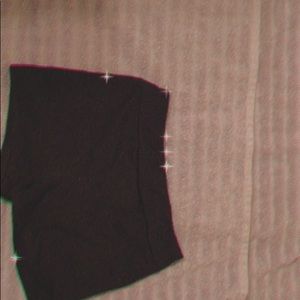 Black cheer shorts